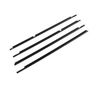 Car Outside Window Weatherstrip Premium Quality Durable Door Belt Molding Trim Effective Rain Dust Noise Blocking for 2003 2004 2005 2006 2007 2008 2009 4PCS Rubber Seal