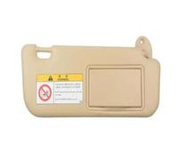 Car Overhead Console Interior Sunvisor With Mirror Front visor assembly For Toyota For Corolla 2014-2017 Car Sun Visor Extender(Beige Right side)