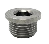 Car Oxygen Sensors JIAX 1PCS Stainless Steel M18x1.5 Thread Plug O2 Oxygen Sensor Inner Hexagon Bung Connector Auto Part Oxygen sensor for car