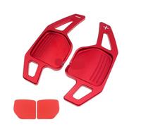 Car Paddle Shifter Compatible With For A3 A4 A5 A6 A7 A8 Q5 Q7 For TT S3 S4 S5 R8 2006-2011 Steering Wheel Shift Extension shift paddle extensions(Red)