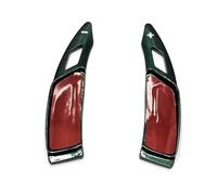 Car Paddle Shifters Compatible With Peugeot 5008 GT 2017-2022 For 508 2019-2022 Carbon Fiber Steering Wheel Paddle Shifter Interior Mouldings Cover(Green)