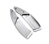 Car Paddle shifters Compatible with Peugeot for 208 2008 308 3008 508 5008 SW GT Car Steering Wheel Paddles Shift Extension Shifter The Rudder Gear StickersSilver