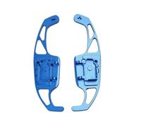 Car Paddle shifters Compatible with Skoda for Superb B8 2015-2021 for Scala 2019-2021 Aluminum Car Steering Wheel Paddle Shifter Extension Paddles Gear(Blue)
