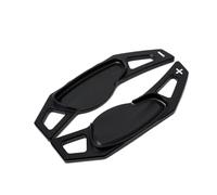Car Paddle shifters Compatible With Smart For Fortwo 2009-2017 For Forfour 2015-2017 Aluminium Alloy Car Steering Wheel Shift Paddle Extension Shift PaddlesBlack