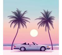 car Paint By Numbers For Adults, tree Painting By Numbers for adults, DIY Craft Kits for Kids On Personalised Canvas for Beginner, Includes Brushes & Acrylic Paint, Funny Gifts For Women 70x70cm 3-167