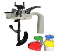 Car Paint Mixer Lid - Universal Fit Drip Free Pouring Spout, Better Sealing Agitator | Manual Electric Compatible Stirring Mate For Workshop Garage Home Improvement Painting Maintenance Projects