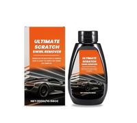 Car Paint Scratch Kit with Hydrophobic Coating Sun Pattern Artifact Two in One Solution Manual Application No Cleaning Required (Orange, 15.4x8.4CM)