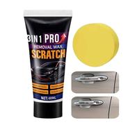 Car Paint Scratch Remover - 60ml Long Lasting Quick Fix Wax | 4.5x3x14cm Scratch Repair Compound Kit | Abrasion Yellowing Fading Dulling Maintenance Restoration | Automotive Exterior Polišh Daily Car