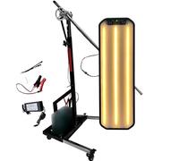Car Paintless Dent Repair Tools,95×26cm Pdr Light Board,Upgrade Pdr Light Led For Bump Repair With Adjustable Holder Battery Not Included, Auto Body Lamp Tools Black