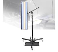 Car Paintless Dent Repair Tools PDR Light, Dent Reflector Lamp, LED Line Board Double Stripe, with Battery case auto dent Removal Holder, for Bump Repair