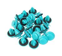 Car Panel Retaining Clip Set - 50 Pieces ABS Inner Fixing Replacement Assortment for Push Trim Bracket, Universal Door Map Mounting Kit | SUVs, MPVs, Sedan Console Bumper