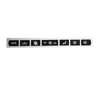 Car Panel Stickers Compatible with Corvette C6 2005 2006 2007 2008 2009 2010 2011 2012 2013 AC Climate Control Car Accessories Button Sticker Replacement
