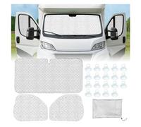 Car Parasol Sunshades Curtain Universal Car Internal Thermal Blinds Windshield Sunshade Blind Kit Car Lifting Window Sunshade Sun For Peugeot For Boxer