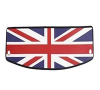 Car Parcel Shelf Car Trunk Window Pad For Mini For Cooper E/SE J01 EV For Aceman J05 2024 2025 Auto Interior Styling Decoration Retractable Cargo Cover(Red and blue rice A,J-05)