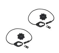 Car Parcel Shelf Cord, For 2008 2009 2010 2011 2012-2018 Car Trunk Lid Back Holding Strap Satin Black Small Ball Fixed Rope 5N0863447(1 set)(2 set)