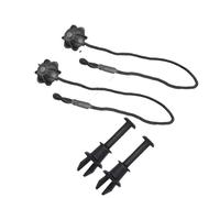 Car Parcel Shelf Cord, For A3 2003-2020, For Q5 8R 2009-2017 2pcs Rear Trunk Parcel Shelf String Clips Cord Z5867769 5E5863634 6V6863634 3T5867769 3V5863634