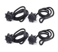Car Parcel Shelf Cords For Vw For Golf For Mk5 For Mk6 Trunk Lanyard Fixing Parcel Shelf String Clips Holder Pivot Hanger 1M6867574A