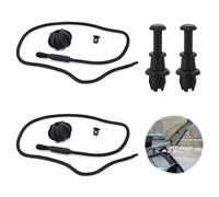 Car Parcel Shelf String Pack of 2 Car Parcel Shelf Cords, Roof Rack Attachment Straps Accessories Replacement Accessories for VW Polo for VW Tiguan For Golf MK5 MK6 MK7 GTI 2006-2013
