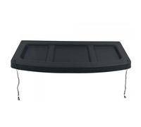 Car Parcel Shelf Un-retractable Rear Parcel Shelf Roller Blind Boot Load Trunk Cargo Cover Accessory for Fit 2015 2016 2017 2018 2019 Luggage Security Shield Shade