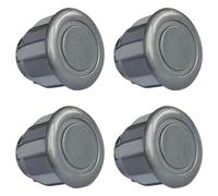 Car Parking Sensor 4PCS 22mmParking Sensors Reverse Backup RadarChoose From Red Black White Silver Gray Gold and Mor Radar Alert(Silver 4 PCS)