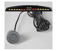Car Parking Sensor Auto Parktronic LED Display Reverse Backup Car Parking Radar Monitor Detector System With 4 Sensors Car Reversing Sensors(Gray)