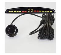 Car Parking Sensor Auto Parktronic LED Display Reverse Backup Car Parking Radar Monitor Detector System With 4 Sensors Car Reversing Sensors(Black)
