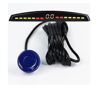 Car Parking Sensor Auto Parktronic LED Display Reverse Backup Car Parking Radar Monitor Detector System With 4 Sensors Car Reversing Sensors(Blue)