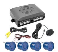 Car Parking Sensor Kit 22mm AHD Parking Sensor Security Reverse Backup Assistance Radar Car Accessories For Monitor Display Reverse Parking Sensors(Blue)