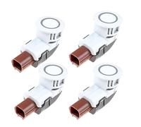 Car Parking Sensors 4 PCS Black Color Parking Aid Assist Sensor PDC Sensor For Odyssey 2005-2009 For CRV 2004-2013 39680-SHJ-A61 39680SHJA61 Parking Sensor(WHITE)