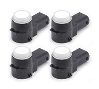Car Parking Sensors 4PCS PDC Parking Sensor Fits for Citroen For C4 C5 C6 PSA9663821577 9663821577XT Detection Radar(Black)(WHITE)