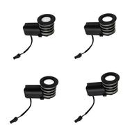 Car Parking Sensors 4PCS PDC Sensor Parking Sensor 10CA0212A Fits for Toyota For Yaris For RAV4 Detection Radar(White)(White)