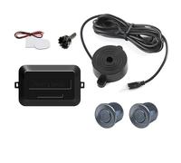 Car Parking Sensors Car Parking Sensor Kit 2 Sensors 22mm Screen Reverse Radar Sound Alert Indicator Systems Car Parking Assist Systems Car Geomagnetic Sensors(Grey)
