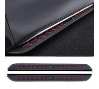 Car Parts 2Pc Running Board fit for Nissan Qashqai e-Power 2022-2026 Side Step Nerf Bar No Need to Drill Holes Lambo Series Red