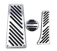 Car Parts Car Accessory Accelerator Gas Brake Foot Rest Pedal Pad For Smart For Fortwo Elf 2009-2014 Pedals Pad Non-Drilling Pedals MTVTFECEWG(3pcs)