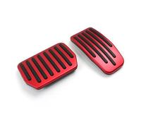 Car Parts For Tesla For Model 3/Y New & Old Models Durable Upgraded Anti-Slip Brake Accelerator Pedal Cover Accessories MTVTFECEWG(Red)