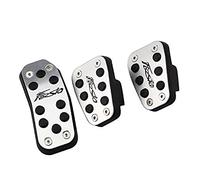 Car Pedal AT MT Car Accelerator Pedal Gas Pedals Cover Fit For Ford Fiesta MK7 2012 2013 2014 2015 2016 2017 2018(Color : Mt),At