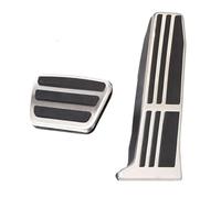 Car Pedal Car Pedals Compatible For Toyota Camry Avalon RAV4 Compatible For Lexus ES GS 2019-2023 Compatible For Suzuki Across XA50 AT Stainless Steel AT Pedal Cover 2pcs