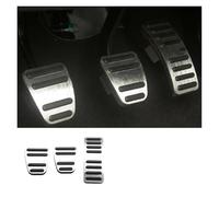 Car pedal cove compatible with Chery For Tiggo 7 8 Pro Plus For Tiggo 2 3X 4 5X For Tiggo7 For Tiggo8 For Max 2016-2021 2022 2023 2024 Car Fuel Brake Pedal Cover （AT Blue(MT Silver)