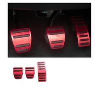 Car pedal cove compatible with Chery For Tiggo 7 8 Pro Plus For Tiggo 2 3X 4 5X For Tiggo7 For Tiggo8 For Max 2016-2021 2022 2023 2024 Car Fuel Brake Pedal Cover （AT Blue(MT Red)