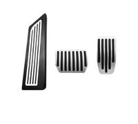 Car pedal cove compatible with Tesla For Model 3 Y 2020 2021 2022 2023 Car Accelerator Gas Fuel Brake Rest Pads Mat Cover Aluminum Alloy Foot Pedal (Y 3 piece)(Y 3 piece)