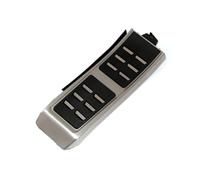 Car pedal cove Fits for A8 S8 D4 4H 2011 2012 2013 2014 2015 2016 2017 2018 2019 2020 Car Accessories Accelerator Gas Brake Foot Rest Pedal Cover Ad Plate Car Foot Pedals(For MT 4 piece)(Footrest