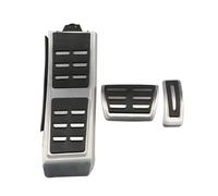Car Pedal Cover For A4 B8 For A6 For A7 For A8 S4 RS For A5 S5 RS5 8T For Q5 SQ5 8R Car Pedals Fuel Brake Footrest Pedal Cover Auto(AT With Rest Pedal)