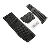 Car pedal cover For BMW 3 5 Series E30 E32 E34 E36 E38 E39 E46 E87 E90 E91 X5 X3 Z3 Foot Rest Fuel Brake Gas Pedal Pads Covers(Black Drill AT)