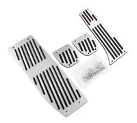 Car pedal cover For BMW 3 5 Series E30 E32 E34 E36 E38 E39 E46 E87 E90 E91 X5 X3 Z3 Foot Rest Fuel Brake Gas Pedal Pads Covers(Drill 4pcs MT)