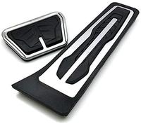 Car Pedal Cover For BMW 3 Series 4 Series 5 Series X3 X5 X6, Gas Brake Pedal Protection Cover Stainless Steel Car Pedals Kit Car Brake Pedal Pads