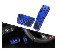 Car pedal cover For Dodge For Charger For Challenger 2009-2010 2011 2012 2013 2014 2015 2016 2017 2018 2019 Aluminum Car Pedal Gas Brake Pedals Cover(Blue)