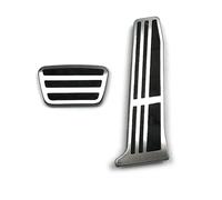 Car Pedal Cover for Toyota Camry Avalon 2018+ AT, Car Accelerator Foot Pedal Cover Pad Gas Brake Acessories Rubber Stainless Steel No Drill Item