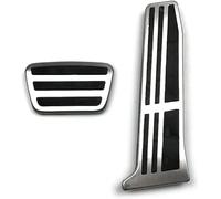 Car Pedal Cover For Toyota Camry Avalon 2018+, Gas Brake Pedal Protection Cover Stainless Steel Car Pedals Kit Car Brake Pedal Pads