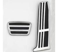 Car Pedal Cover for Toyota New Camry 2018 2019 Avalon RAV4 2019, Car Accelerator Foot Pedal Cover Pad Gas Brake Acessories Rubber Stainless Steel No Drill Item