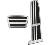 Car Pedal Cover for Toyota RAV4 Camry Avalon AT, Car Accelerator Foot Pedal Cover Pad Gas Brake Acessories Rubber Stainless Steel No Drill Item